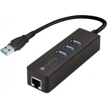 Techly IDATA-USB-ETGIGA-3U2 laptop dock/port...