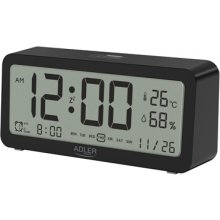 Adler | AD 1195b | Alarm Clock | W | Black |...