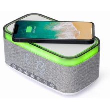 Gembird DAC-SPKBT-QC15-GR alarm clock...