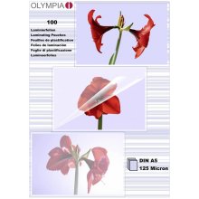 OLYMPIA 1x100 Laminating pouches DIN A5 125...