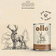 DOLINA NOTECI OLLO Pure Deer – wet dog food...