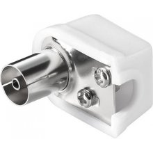 Goobay Coaxial Right-Angle Coupling with...