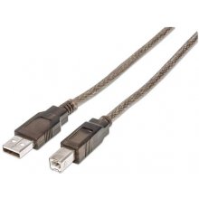 Manhattan USB Kabel A -> B St/St 11.0m...