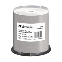 Диски Verbatim CD-R Thermal Printable No ID...