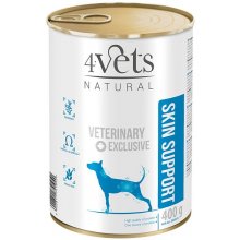 4vets Natural Skin Support Dog - wet dog...