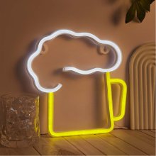 Manta SNL34YET Style Neon LIGHT BEER...