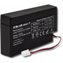 Qoltec AGM battery 12V 0.8Ah max. 12A
