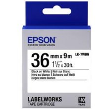 Epson TAPE LK-7WBN STD BLK-/WHT 36/9
