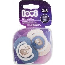 Lovi Night & Day Dynamic Soother 2pc - Boy...