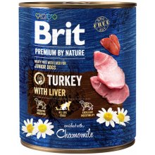 Brit Premium - Dog - Turkey with Liver -...