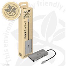 Club 3D Club3D USB-8-in1-HUB USB-C > 2xHDMI...