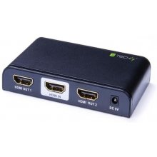 Techly IDATA HDMI2-4K2 video splitter HDMI...