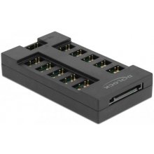 DeLOCK RGB Hub for ARGB LEDs with 10 ports...