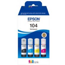 Epson Tintenbehälter 104 4er-Pack black +...