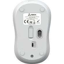 Мышь Sbox WM-602 White Wireless