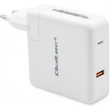 Qoltec Power akulaadija GaN FAST 108W, USB...