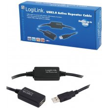 LogiLink USB Kabel A -> A St/Bu 25.00m Verl...