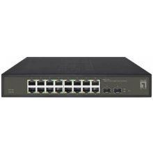 LevelOne Switch 16x GE GES-2118 2xGSFP 19...