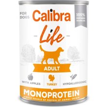 Calibra Dog Life Adult Turkey with apples -...