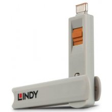 Lindy USB Typ C Port Schloss orange