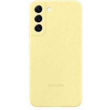 SAMSUNG Galaxy S22+ silicone case, yellow
