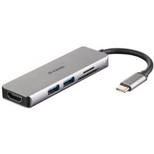 D-LINK USB DUB-M530 USB-C 3.0 / HDMI / Card...