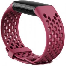 Fitbit Charge 5,Sport Band,must Cherry,Large