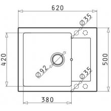 PYRAMIS Set - Sink PYRAMIS SIROS (57x51,5)...