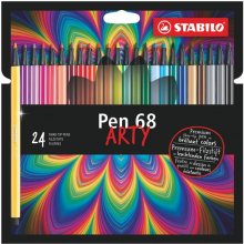 Stabilo Fibre-Tip Pen, Pen 68, ARTY, 24...