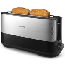 Philips Toaster, 1 large slot, inox-black