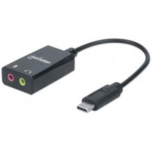 Manhattan USB-C Audio/Sound Adapter...