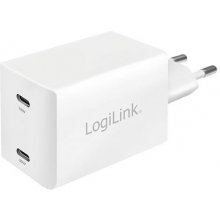 LogiLink USB Steckdosenadapter 2 x...