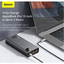 BASEUS Adaman PowerBank 20000mAh 65Watt Sort