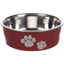 FLAMINGO red dog bowl with non-slip base ø...
