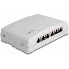 DeLOCK Mini Desktop Patch Panel 6 Port...