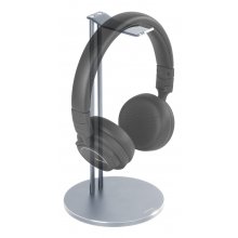 DELTACO Universal Headphone Stand, Aluminum...