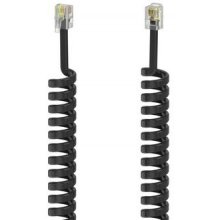 Hama 00201150 telephone cable 1.5 m Black