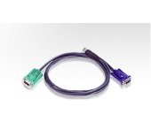 ATEN KVM Cable (HD15-SVGA, USB, USB) - 5m