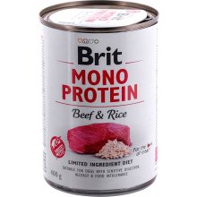 Brit Mono Protein Beef & Rice - wet dog food...