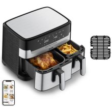 TEFAL Dual Easy Fry & Grill EY905D Double...