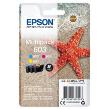 EPSON Patrone 603 3er-Pack Tricolor T03U5