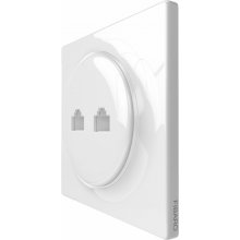 Fibaro Walli N socket-outlet 2 x RJ-45 White