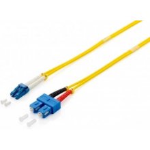 Equip ST/ST Fiber Optic Patch Cable, OS2, 1m