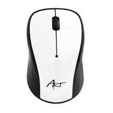 Hiir ART ordless-optical mouse AM-92C white