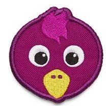 Affenzahn Velcro Badge Vogel -...