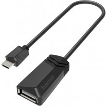 HAMA 00200308 USB-OTG Adapter, Micro-USB...