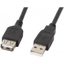 Lanberg Extension cable USB 2.0 AM-AF black...
