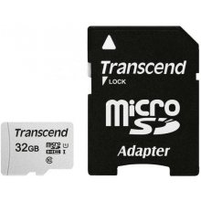 Флешка Transcend microSDHC 300S-A 32GB Class...
