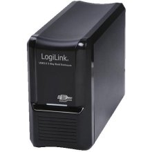Logilink Geh. 8.9cm (3,5") USB 3.0/2-Bay...