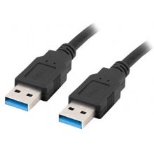 Lanberg CA-USBA-30CU-0018-BK USB cable 1.8m...